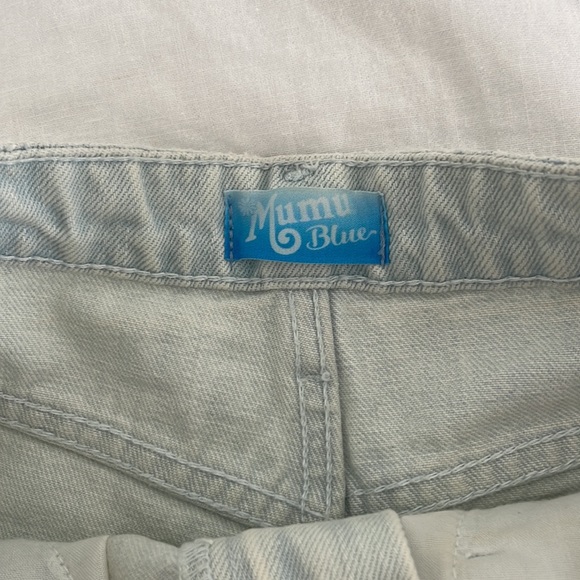 Show me your mumu size 26 Wyoming Jean shorts NWT - Picture 2 of 4